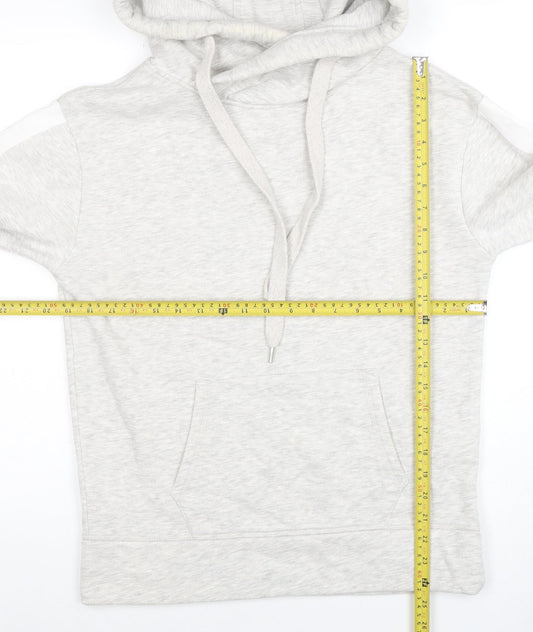 Womens UK Size XS Mint Velvet Grey Pullover Hoodie