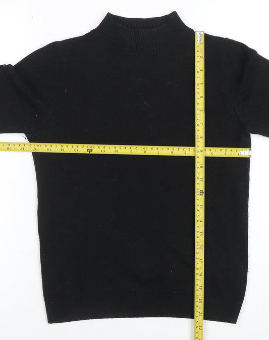 Womens UK Size 8 COLLUSION Black Pullover Jumper