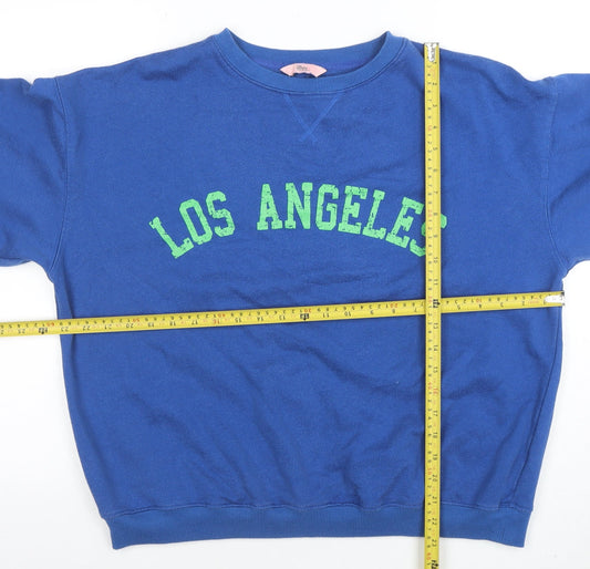 Womens UK Size 12 Boux Avenue Blue Pullover Sweatshirt