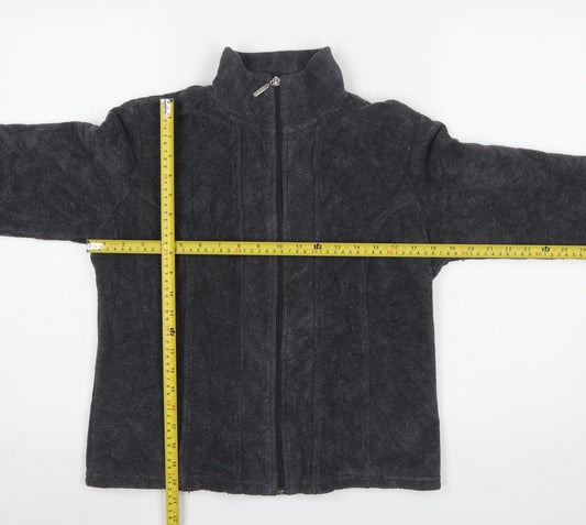 Marks and Spencer Per Una Women’s Grey Fleece Full Zip Jacket M