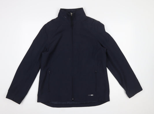 Womens UK Size 12 Maine New England Blue Soft Shell