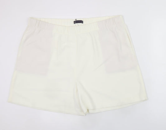 Womens UK Size 22 Marks and Spencer Regular Fit Chino Shorts