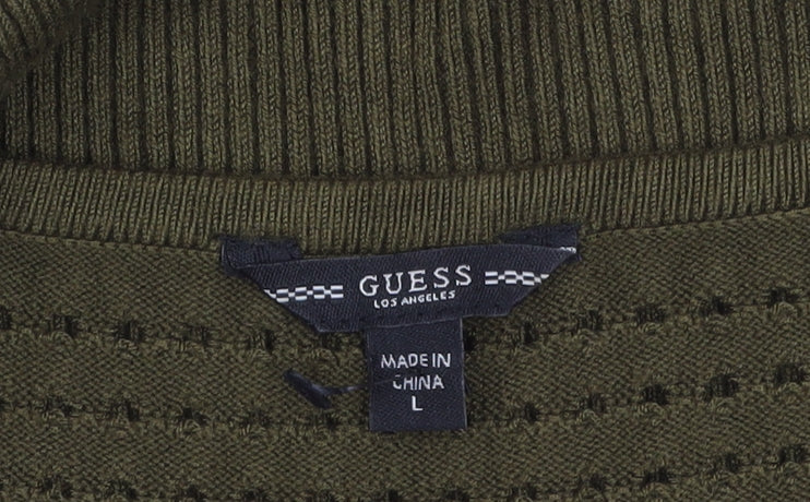 Additional view of Guess Women Green Bodycon Knit Cut Out Dress, size 12