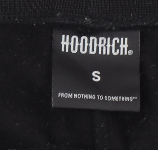 Mens UK Size S Hoodrich Regular Fit Jogger Black Trousers
