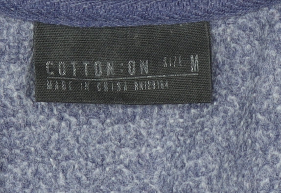 Womens UK Size M Cotton On Blue Pullover Sweatshirt