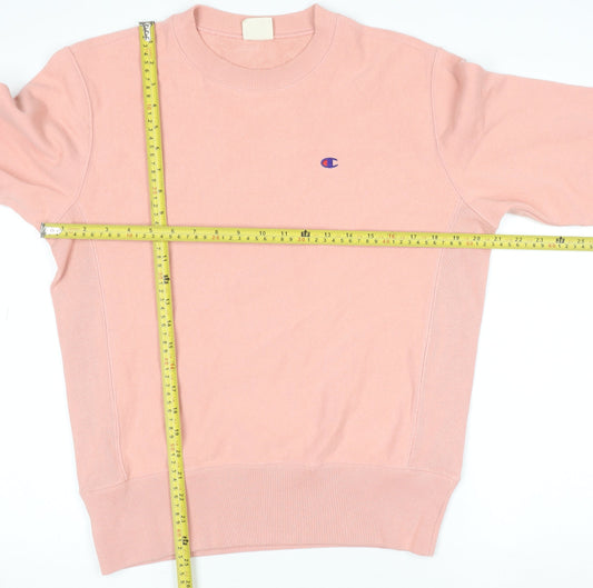 Womens UK Size M Champion Pink Pullover Sweatshirt