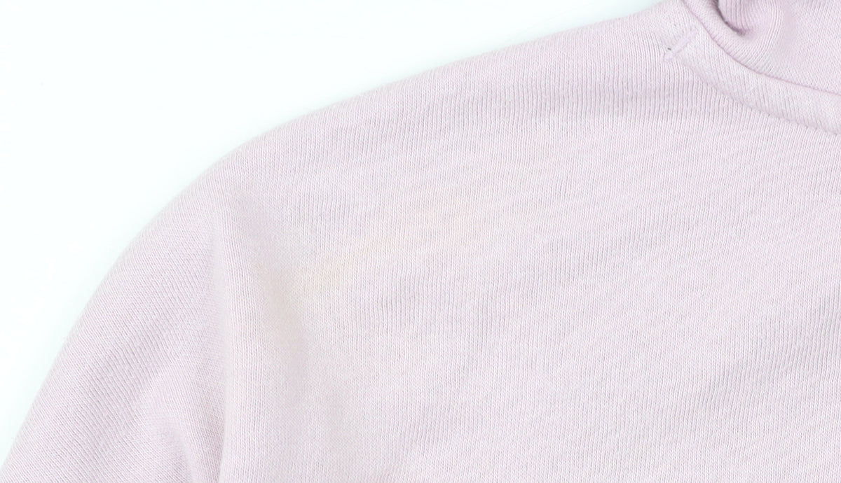 Additional view of Under Armour girls’ pink long sleeve fitted pullover hoodie yxl