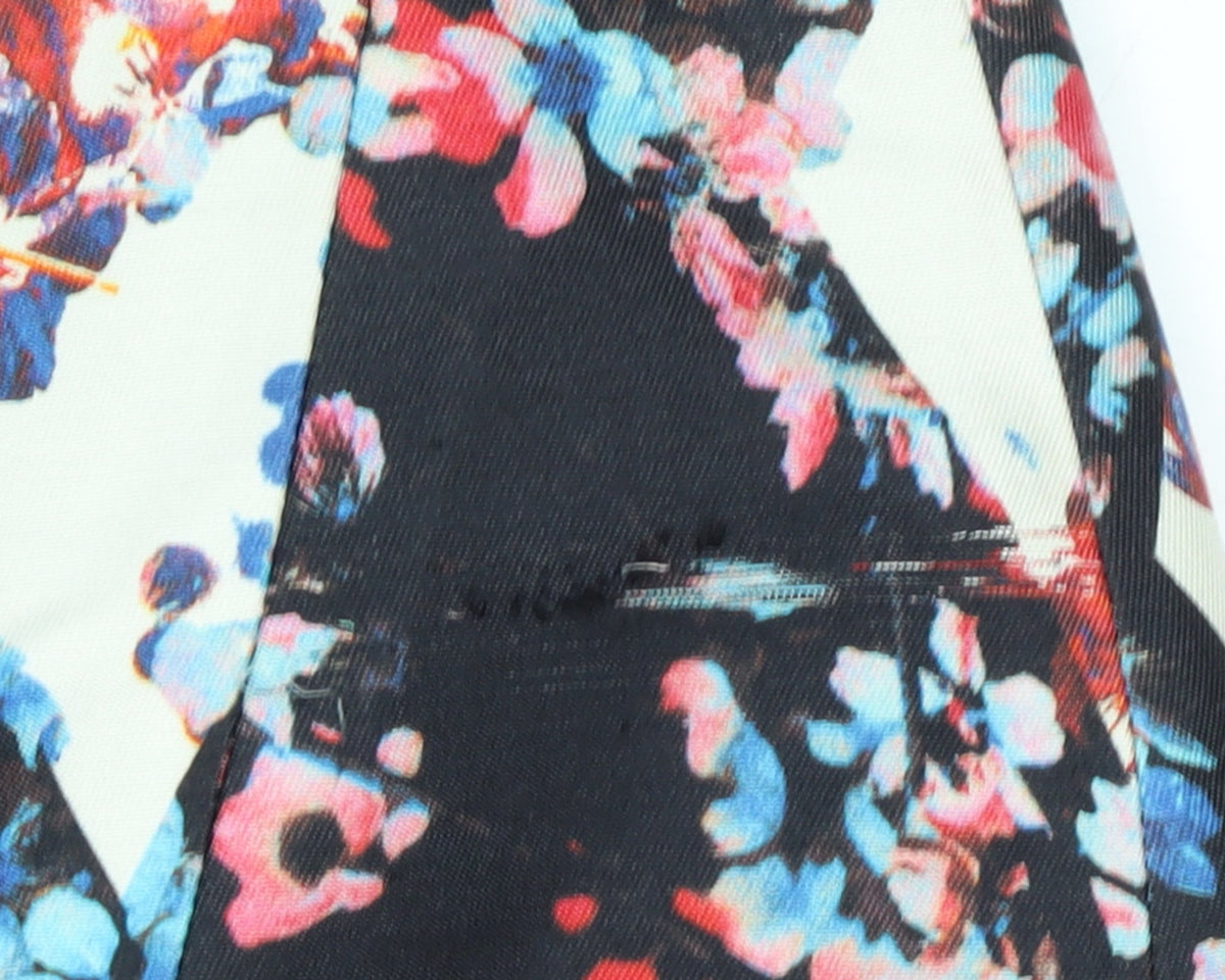 Additional view of L.K. Bennett Women Multicoloured Floral Silk Blend Pencil Skirt UK 10
