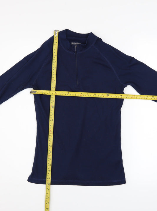 Womens UK Size 8 Mountain Warehouse Blue Pullover Sweatshirt