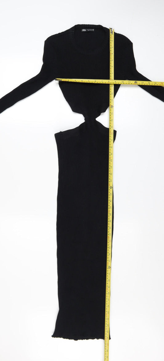 Womens UK Size 12 Zara Bodycon Dress