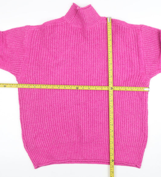 Womens UK Size 10 Joules Pink Pullover Jumper