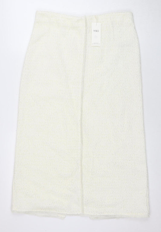 Womens UK Size 14 Marks and Spencer Straight & Pencil Knit Skirt