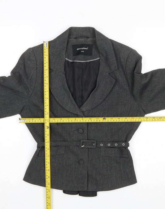 Womens UK Size 12 Atmosphere Regular Grey Blazer