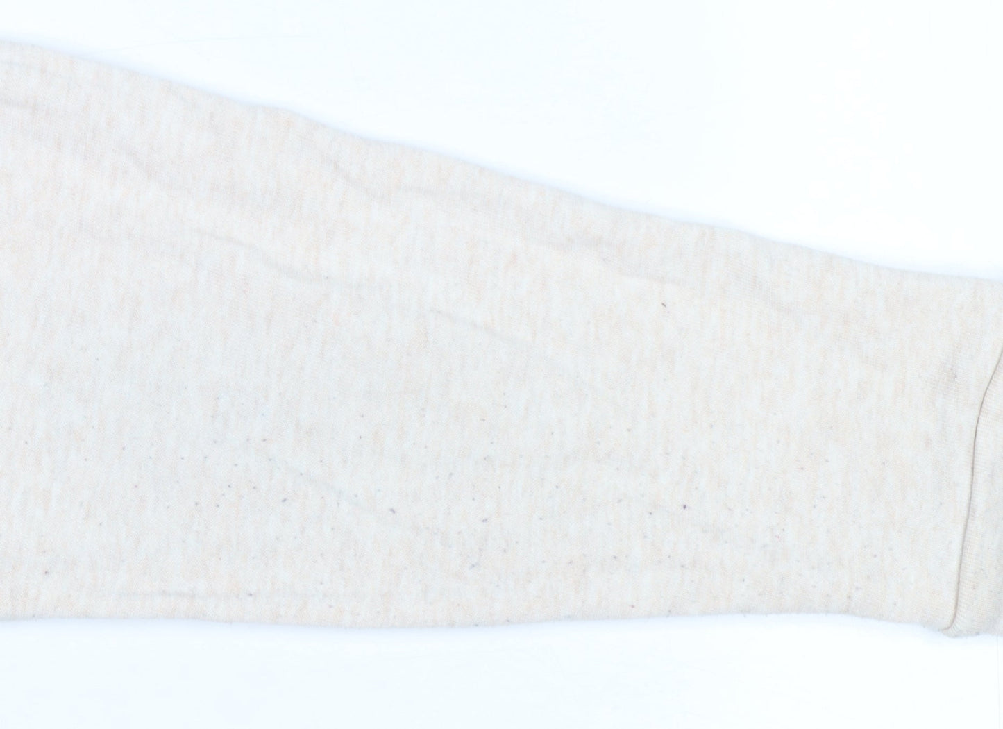 Womens UK Size 14 Warehouse Beige Jersey T-Shirt