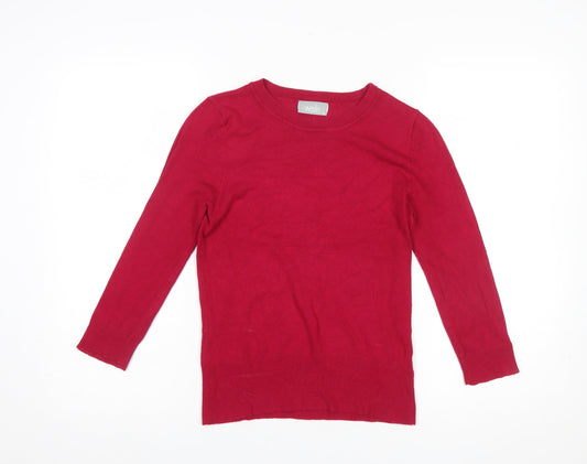 Womens UK Size 8 Wallis Red Pullover Jumper