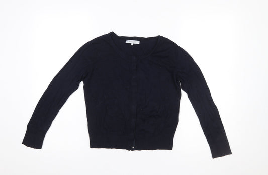 Womens UK Size S Great Plains Black Cardigan Jumper