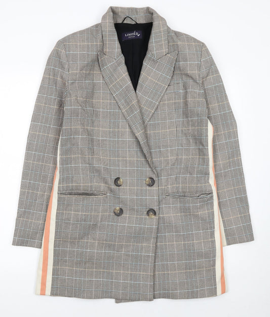 Womens UK Size 12 Marks and Spencer Regular Grey Blazer