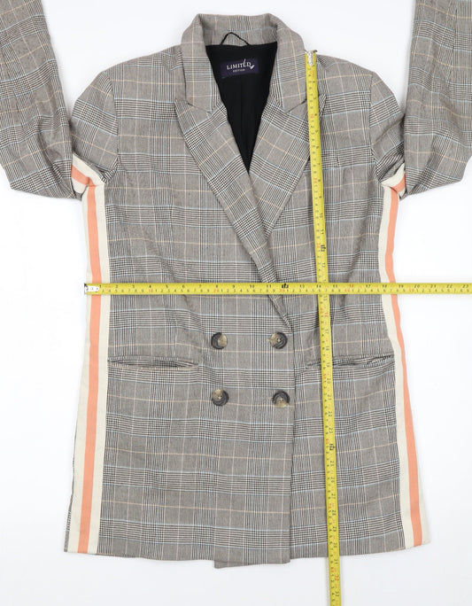Womens UK Size 12 Marks and Spencer Regular Grey Blazer