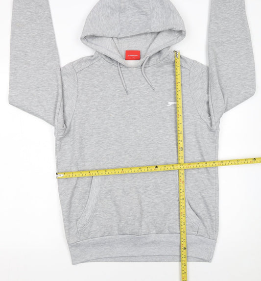 Mens UK Size XS Slazenger Grey Pullover Hoodie