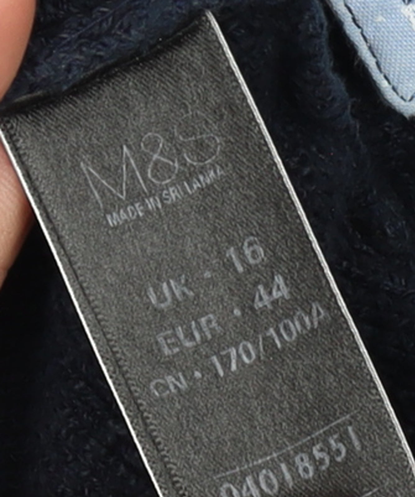 Womens UK Size 16 Marks and Spencer Blue Pullover Jumper
