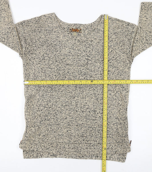 Womens UK Size 10 NEXT Beige Pullover Jumper