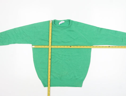 Womens UK Size 12 Robert Rowley Green Pullover Jumper