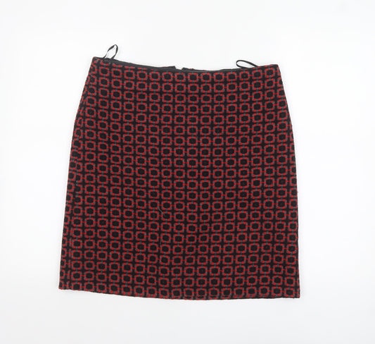 Marks and Spencer Women’s Multicoloured Size 12 Tweed Pencil Skirt