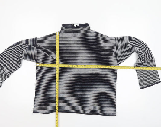 Womens UK Size 12 Warehouse Blue Pullover Jumper