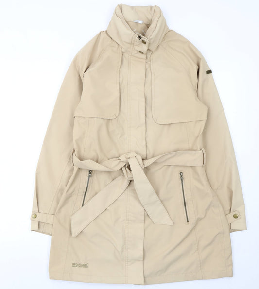 Womens UK Size 10 Regatta Beige Trench Coat
