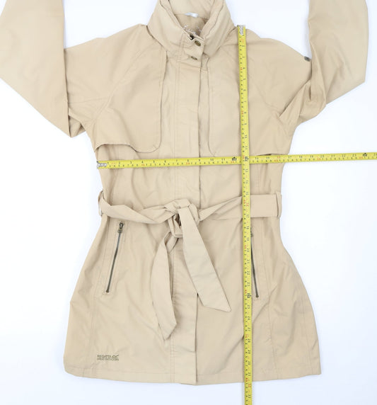 Womens UK Size 10 Regatta Beige Trench Coat