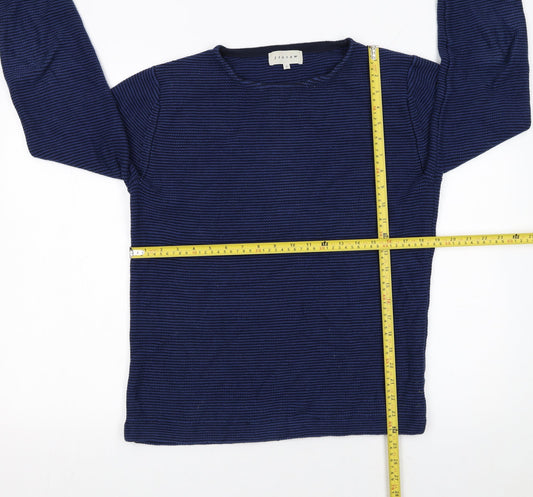 Mens UK Size S Jigsaw Blue Pullover Jumper