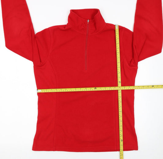 Mens UK Size XL Lands' End Red Pullover Sweatshirt
