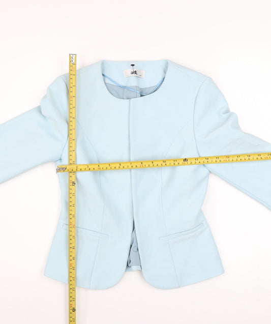 adl Women’s Blue XS Slim Fit Lined Twill Blazer Jacket