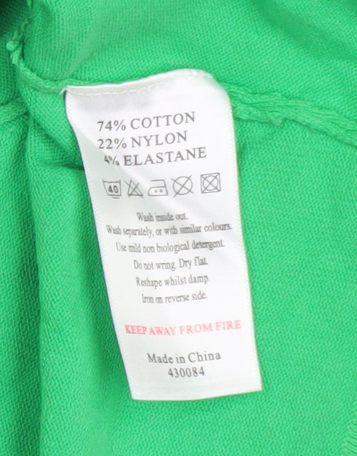 Womens UK Size 12 Monsoon Green Shrug Jumper