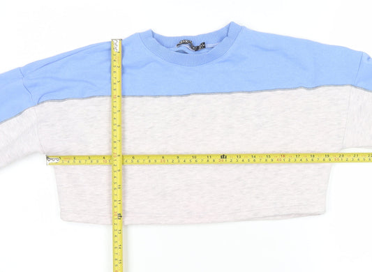 Womens UK Size 8 ISAWITFIRST Multicoloured Pullover Sweatshirt