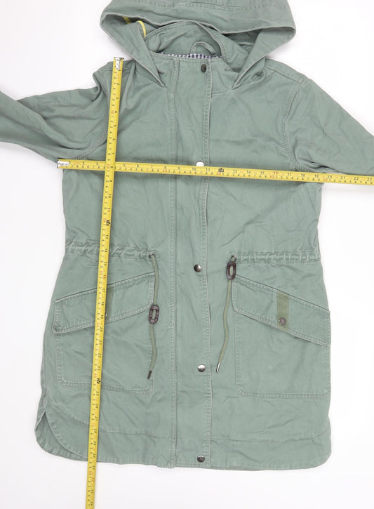 Womens UK Size 12 Dickins & Jones Green Parka Coat