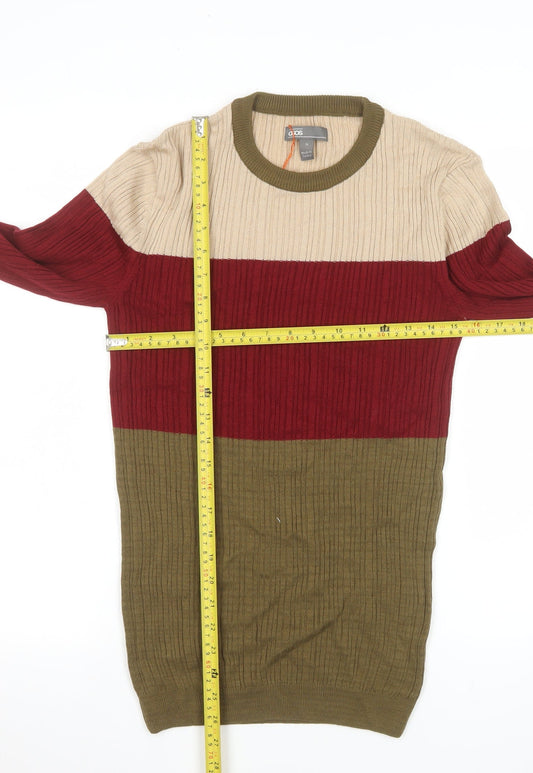 Mens UK Size M ASOS Multicoloured Pullover Jumper