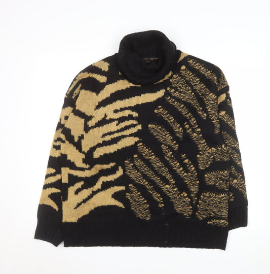 Womens UK Size 14 Roman Black Pullover Jumper