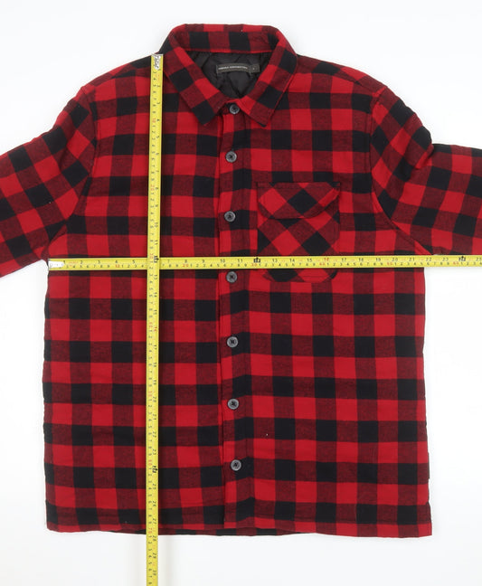 Mens UK Size L French Connection Red Basic Jacket