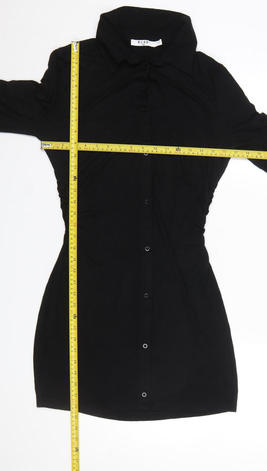 Womens UK Size L NA-KD Shirt Dress