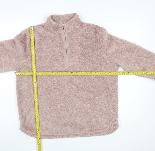 Womens UK Size M H&M Beige Pullover Sweatshirt