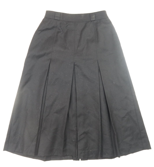 Womens UK Size 10 Bianca Pleated Twill Skirt