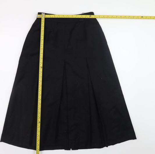 Womens UK Size 10 Bianca Pleated Twill Skirt