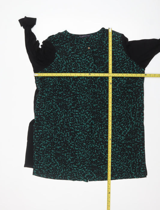 Womens UK Size 18 Marks and Spencer Multicoloured Tunic Blouse