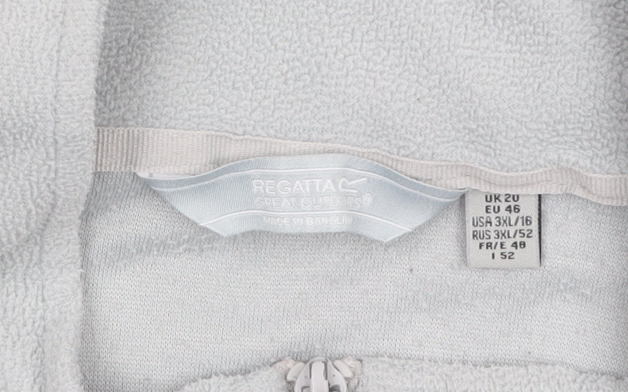 Womens UK Size 20 Regatta Grey Pullover Sweatshirt