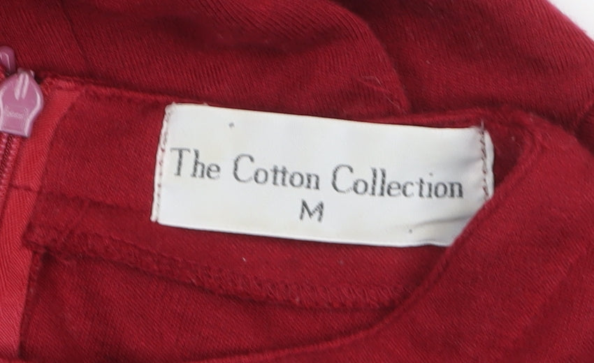 Womens UK Size M The Cotton Collection Fit & Flare Dress