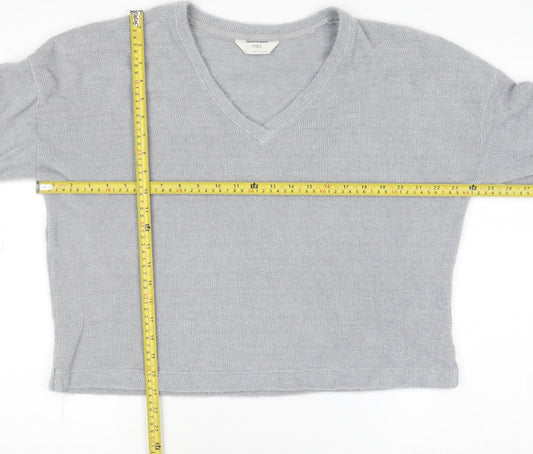 Womens UK Size L Marks and Spencer Grey Pullover Jumper