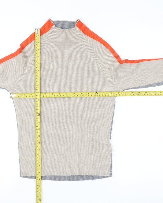 Womens UK Size S White Stuff Beige Pullover Jumper