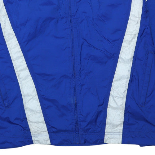 Mens UK Size 2XL ERIMA Blue Windbreaker Coat