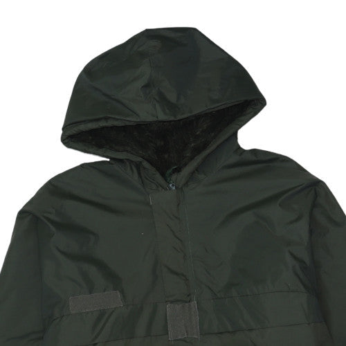 Mens UK Size L Trevois International Green Parka Coat